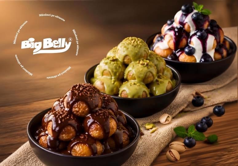 Papanasi Cluj: comanda mini papanasi de la Big Belly