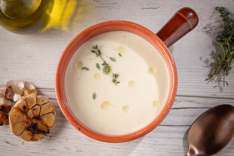 Creamy Garlic Soup