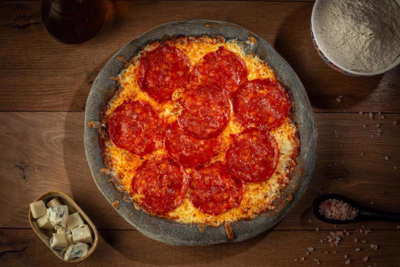 Pizza Black Ventriciana