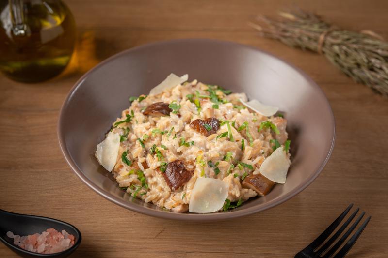 Risotto with Forest Mushrooms
